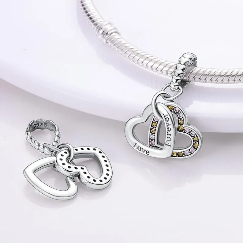 Eternal Love Charm | S925 Sterling Silver | Pandora Charm Design - Image 2
