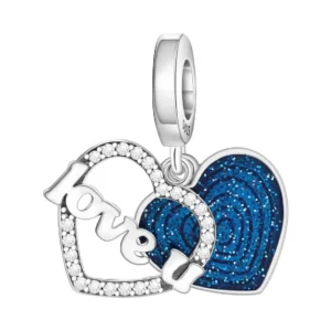 I Love You Heart Charm