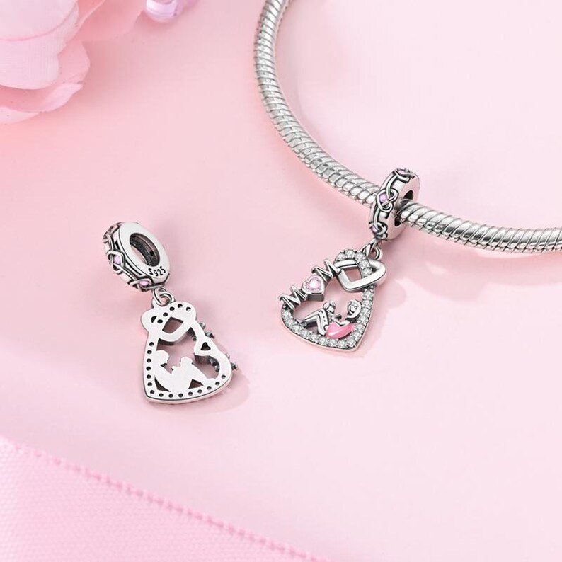 mother's day version pendant charm | s925 sterling silver | pandora charm