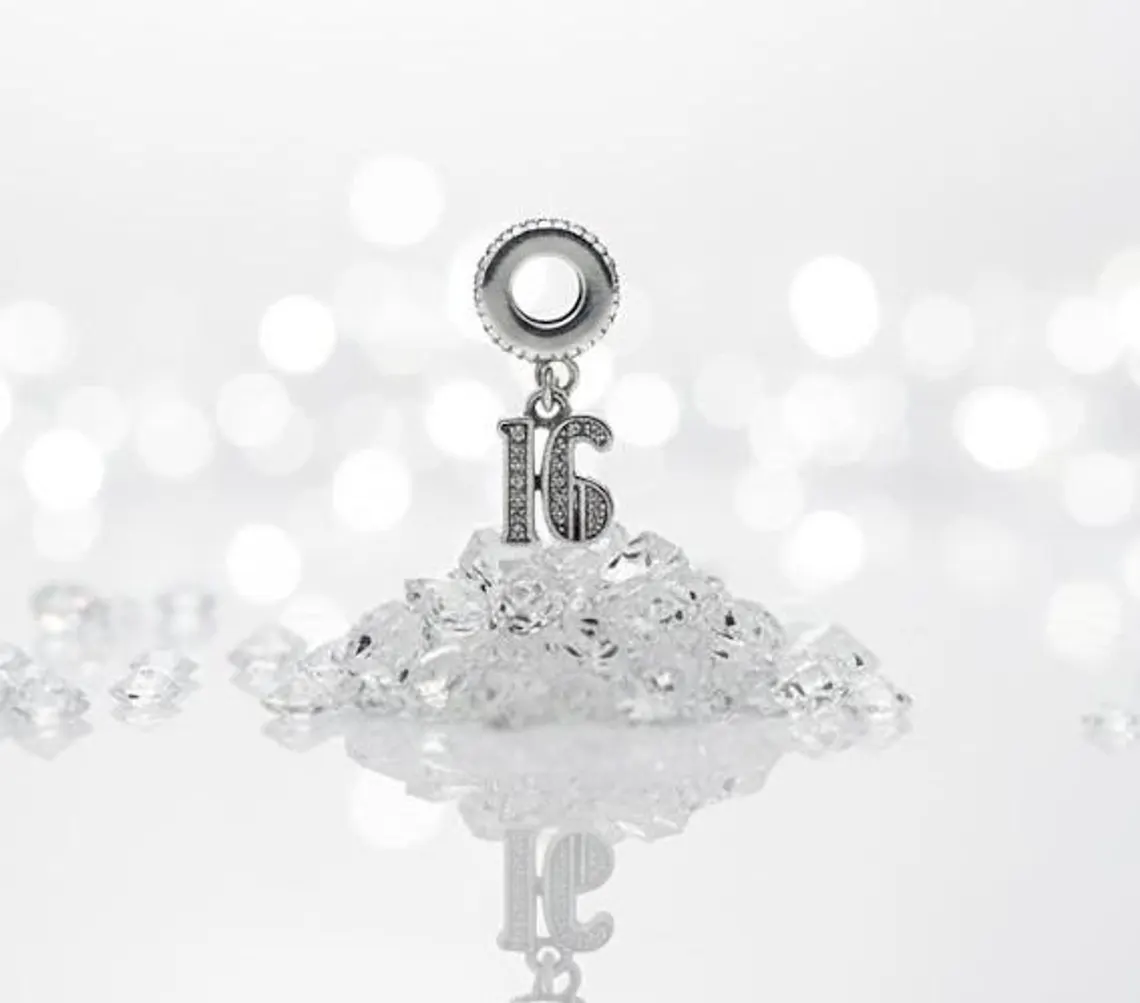 16th Birthday Star Charm | S925 Sterling Silver | Pandora Charm - Image 4