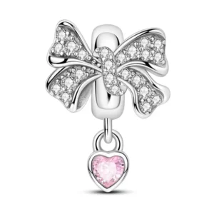 Bow Tie Silver Positioning charm