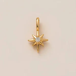Elegant Pandora style star charm