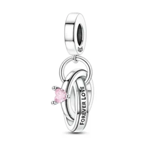 Forever love ring charm