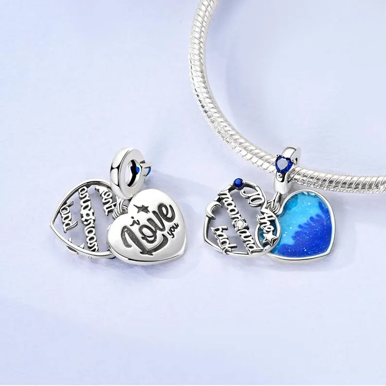 Pledge of Love Pendant Charm | S925 Sterling Silver | Pandora Charm Design - Image 2