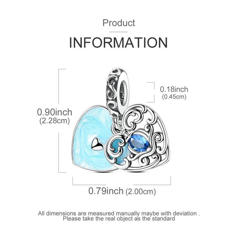 Heart Pumpkin Carriage Pendant Charm | S925 Sterling Silver | Pandora Charm Design - Image 3