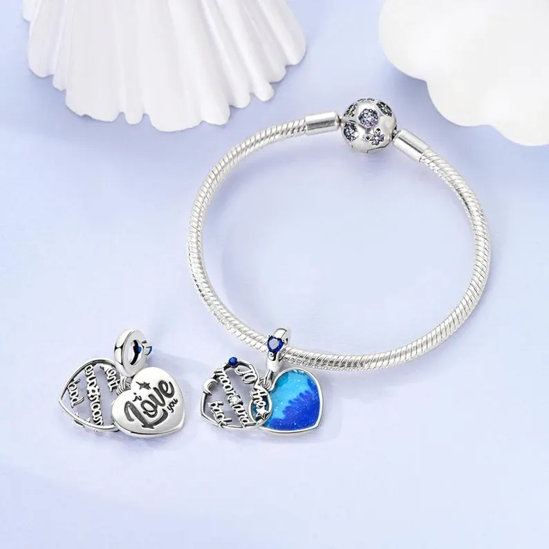 Pledge of Love Pendant Charm | S925 Sterling Silver | Pandora Charm Design - Image 4