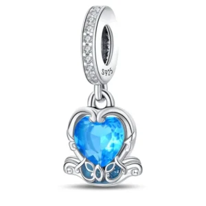 Swan mirror charm fairy tale design
