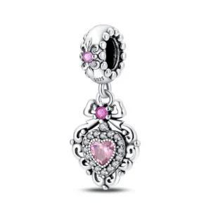 Sweet heart charm romantic elegant design